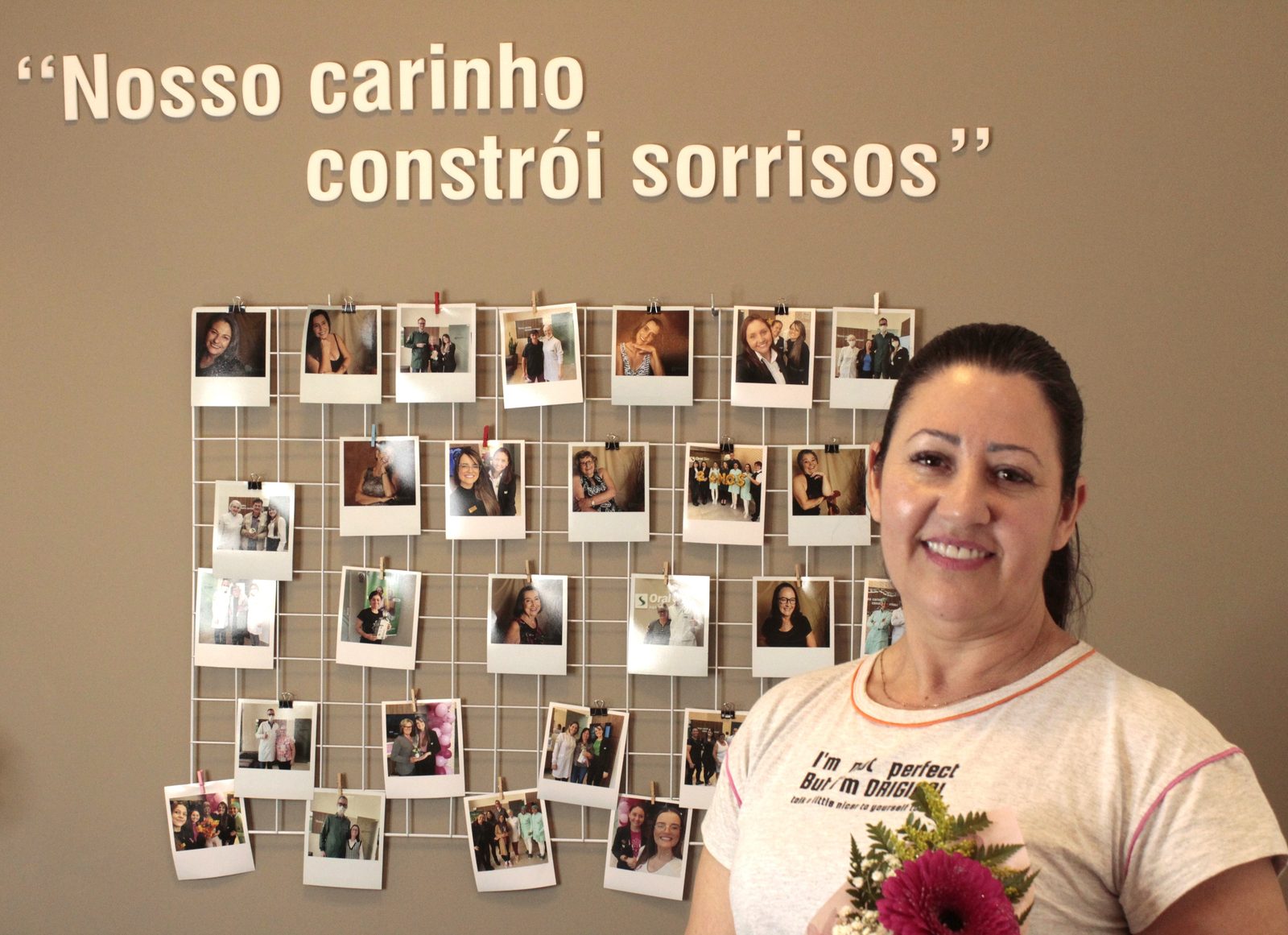 Nosso carinho constrói sorrisos